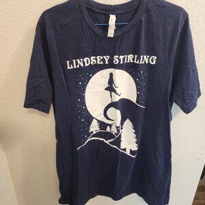 Wome's Tee - L 100% cotton - Lindsey Stirling print